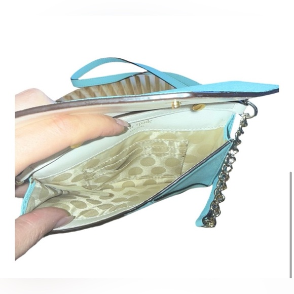 Kate Spade Blue Envelope Crossbody Bag - Picture 3 of 3